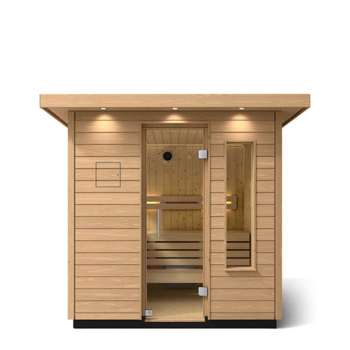 Kohler C2 Outdoor Sauna Kit - Douglas Fir Up to 6 Persons