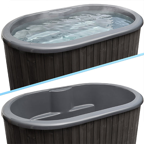 SaunaLife Model S2BC — 2-Person Cold & Hot Immersion Tub Package