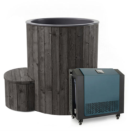 SaunaLife Model S1BC — 1-Person Cold & Hot Immersion Tub Package