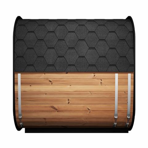 SaunaLife CL5G 4-Person Cube Sauna With Front Glass