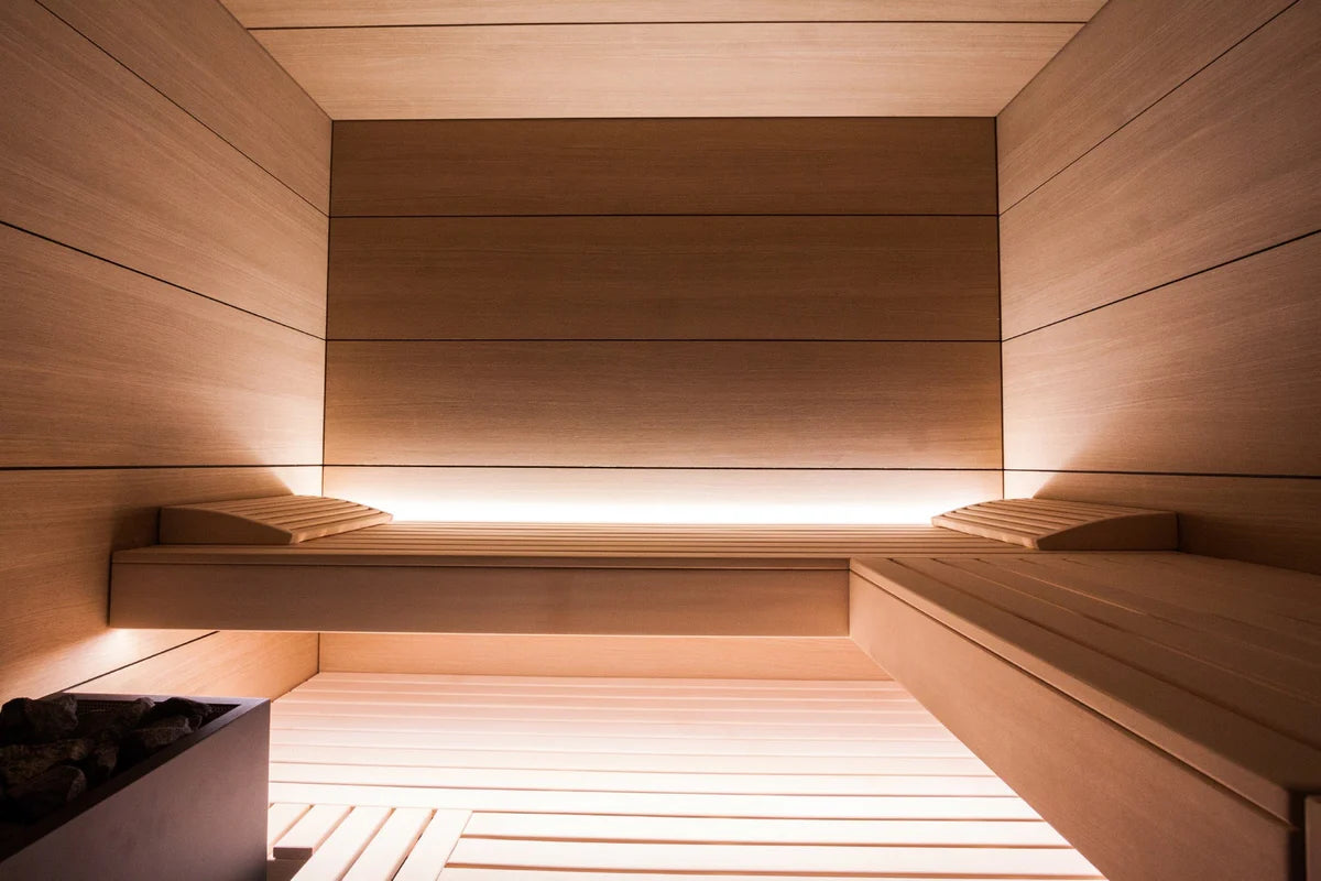 ThermaSol Fuji Indoor Sauna – 2 to 5 Person Luxury Sauna with Virta Wi-Fi Heater & Oak Interior
