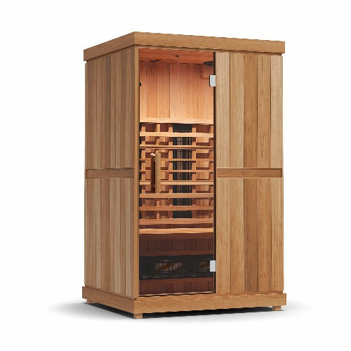 Finnmark FD-2 Full Spectrum Infrared Sauna – Premium 2-Person Home Sauna