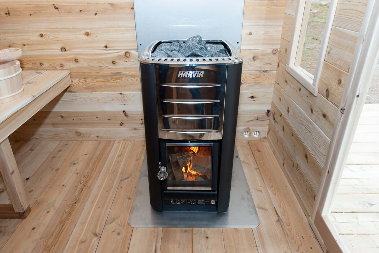 Canadian Timber Georgian Cabin Sauna - Prime Spot Saunas