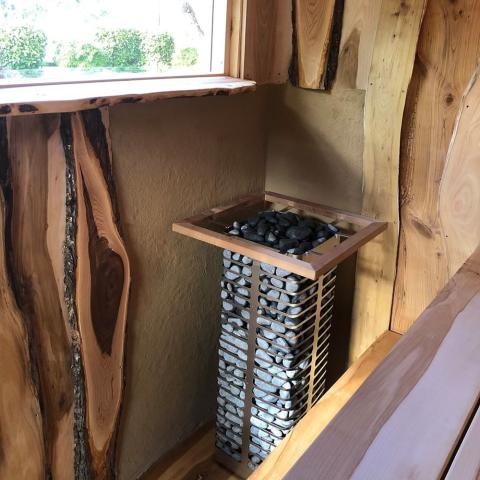 HUUM STEEL 11  10.5kw Sauna Heater Package