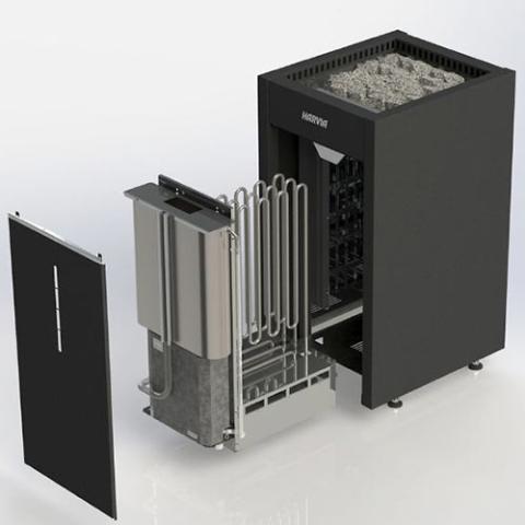 Harvia Virta Combi 6.0kW Sauna Heater Package