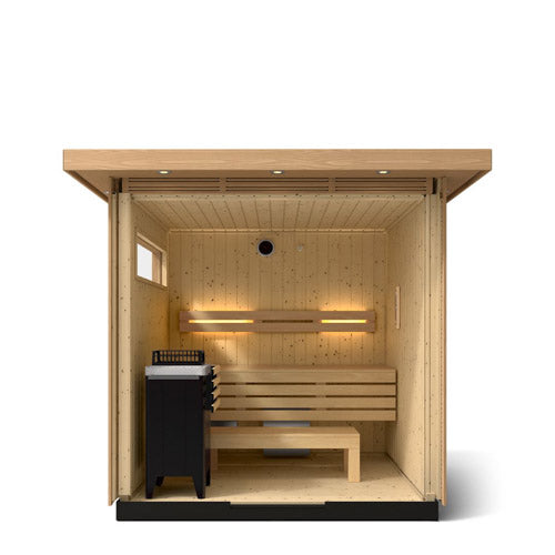 Kohler C2 Outdoor Sauna Kit - Douglas Fir Up to 6 Persons