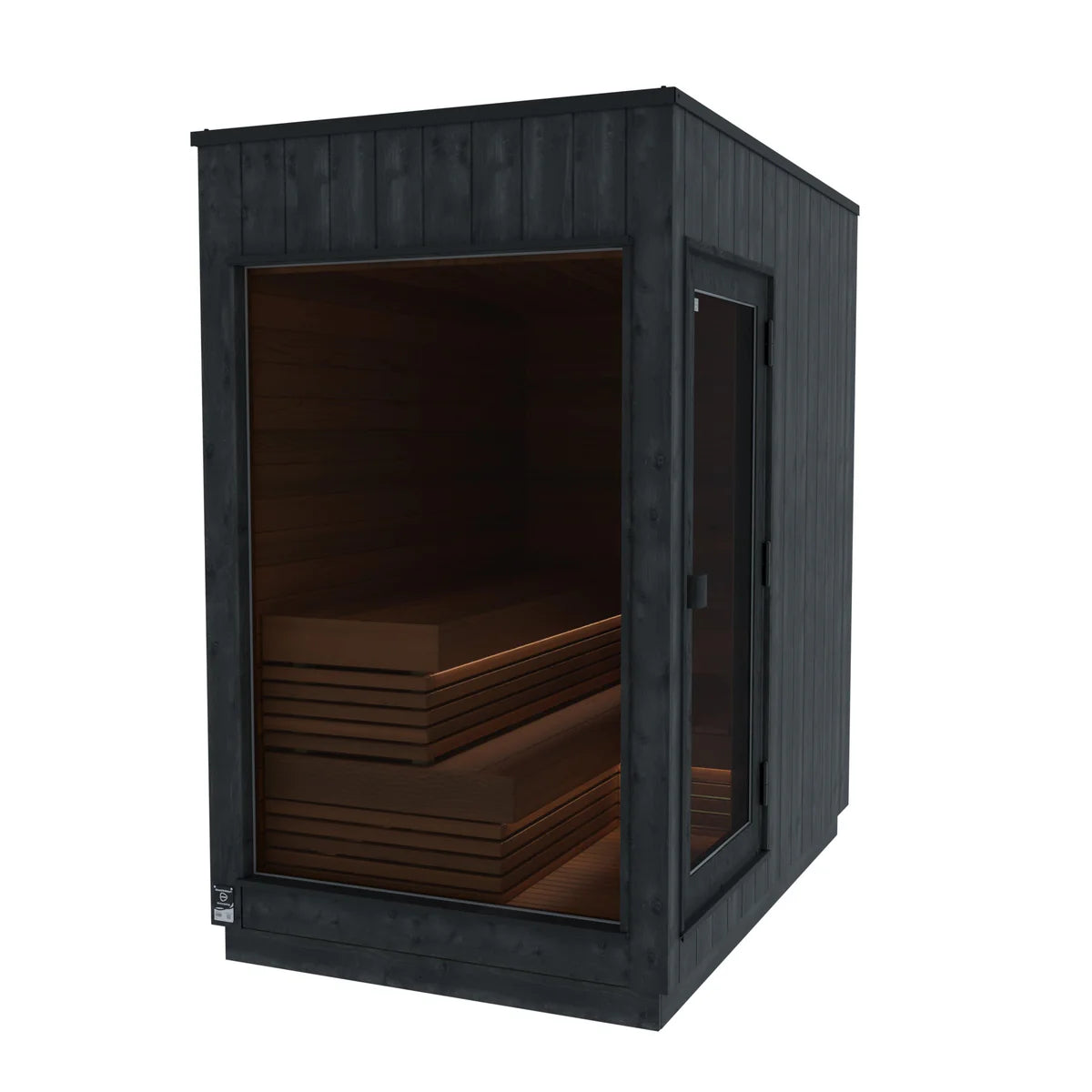 ThermaSol Nordic Misty - Dark Nordic Spruce, 2-3 Person, Outdoor Sauna