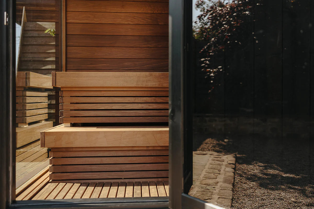 ThermaSol Nordic Misty - Dark Nordic Spruce, 2-3 Person, Outdoor Sauna