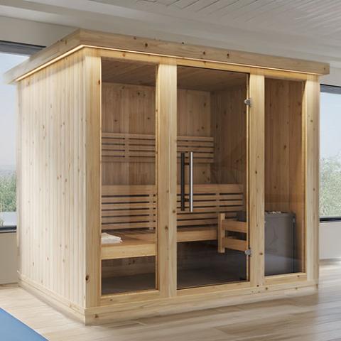 SaunaLife X7 6-Person XPERIENCE Series Indoor Sauna