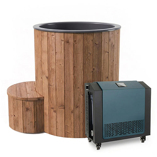 SaunaLife Model S1NC — 1-Person Cold & Hot Immersion Tub Package