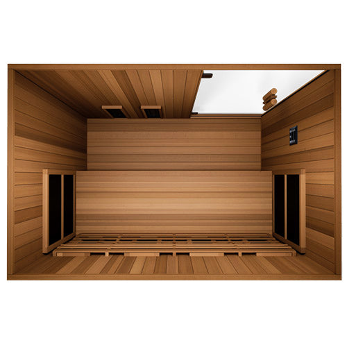 Finnmark FD-3 Full Spectrum Infrared Sauna – Premium 3-4 Person Home Sauna