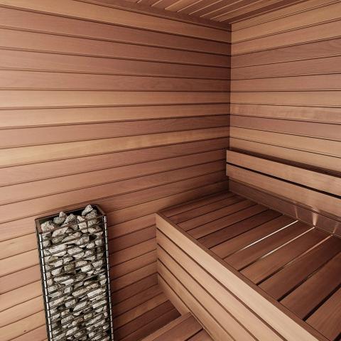 HUUM CLIFF MINI4  3.5kw Sauna Heater Package